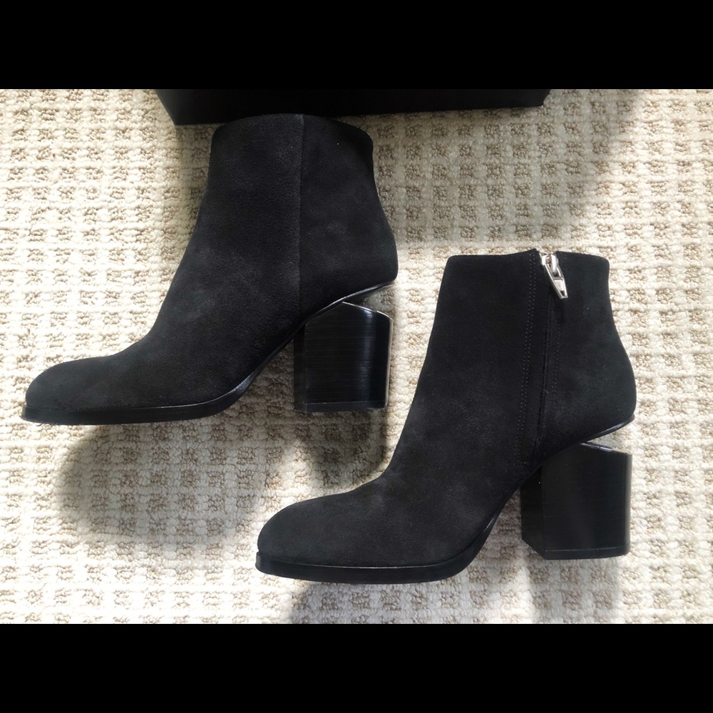 Alexander Wang Gabi Suede Ankle Boots